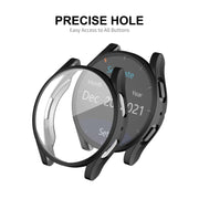 For Samsung Galaxy Watch6 44mm ENKAY Hat-Prince Full Coverage Electroplated Soft TPU Case with Screen Protection(Gold)