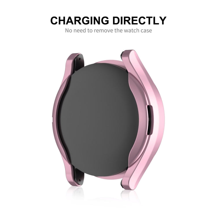 For Samsung Galaxy Watch6 Classic 43mm ENKAY Hat-Prince Transparent Soft TPU Case + 0.2mm 9H Glass Screen Protector