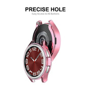 For Samsung Galaxy Watch6 Classic 43mm ENKAY Hat-Prince Transparent Soft TPU Case + 0.2mm 9H Glass Screen Protector