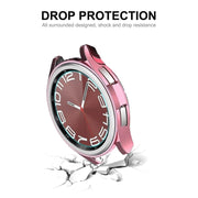 For Samsung Galaxy Watch6 Classic 43mm ENKAY Hat-Prince Transparent Soft TPU Case + 0.2mm 9H Glass Screen Protector