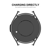 For Samsung Galaxy Watch6 Classic 43mm ENKAY Hat-Prince Electroplated Hard PC Case + 0.2mm 9H Glass Screen Protector(Black)
