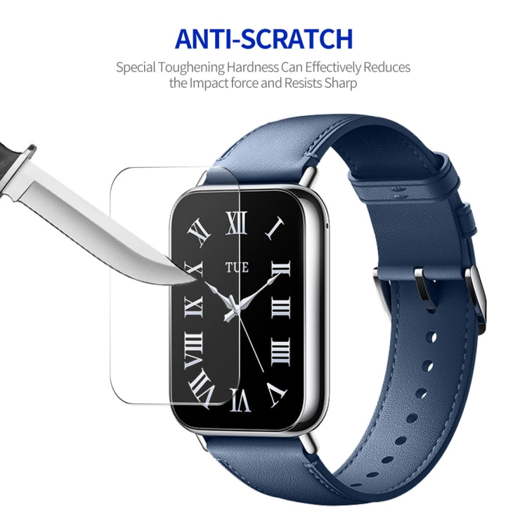 For Xiaomi Mi Band 8 Pro 2pcs ENKAY 0.2mm 9H Tempered Glass Screen Protector Watch Film