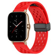 For Amazfit GTS 2 20mm Folding Magnetic Clasp Silicone Watch Band(Red) - free shipping - PMC TechLife - Order now!
