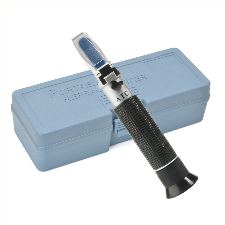 RZ116 Refractometer Alcohol Portable Automatic Digital Refractometer 0-80 Glycol Handheld Atc Brix Refractometer Beer Box