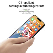 For iPhone 15 Plus PINWUYO 9H 3D Curved Full Screen Explosion-proof Tempered Glass Film(Black)