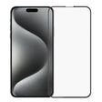 For iPhone 15 Pro PINWUYO 9H 3D Curved Full Screen Explosion-proof Tempered Glass Film(Black) - iPhone 15 Pro Tempered Glass by PINWUYO | Online Shopping South Africa | PMC TechLife | Buy Now Pay Later Mobicred