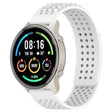 For Xiaomi MI Watch Sport 22mm Holes Breathable 3D Dots Silicone Watch Band(White) - free shipping - PMC TechLife - Order now!