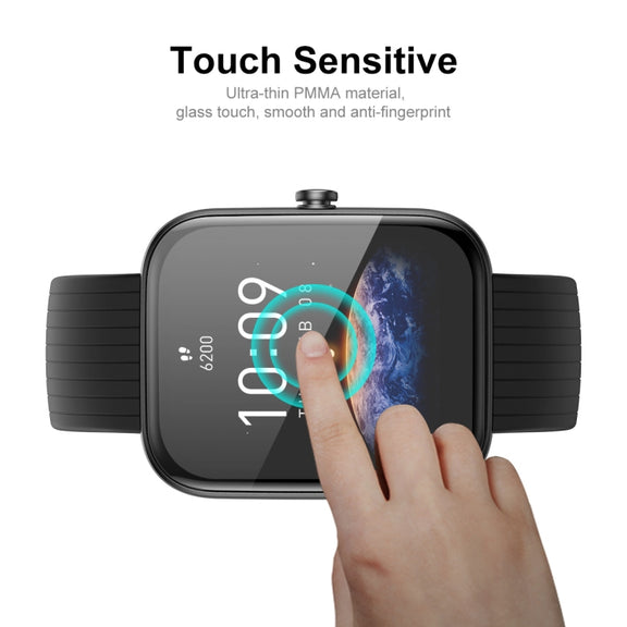 For Amazfit Bip 5 / Bip 5 Pro 2pcs ENKAY 3D Full Coverage Soft PC Edge PMMA HD Screen Film