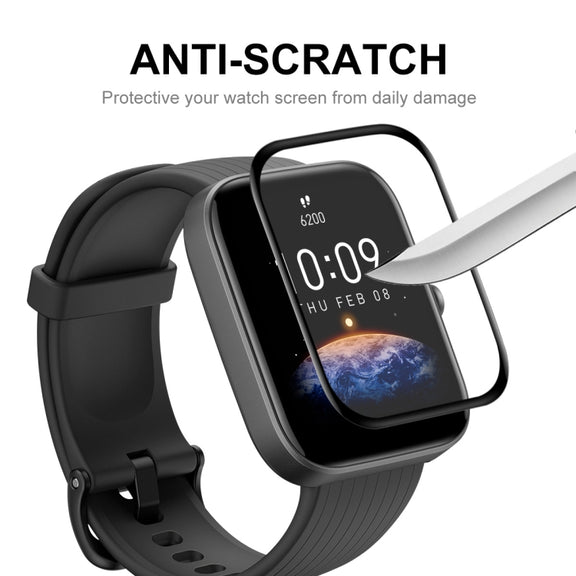 For Amazfit Bip 5 / Bip 5 Pro 2pcs ENKAY 3D Full Coverage Soft PC Edge PMMA HD Screen Film