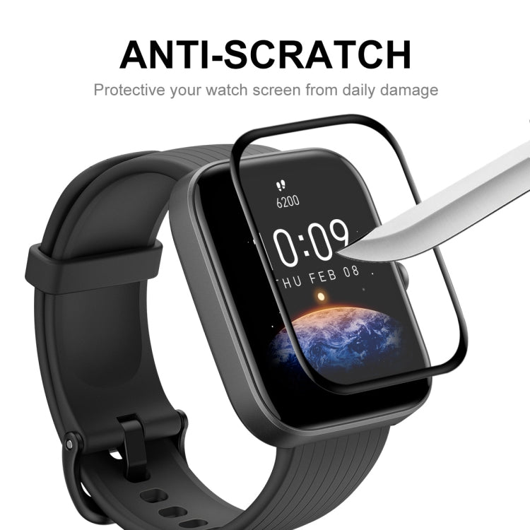 For Amazfit Bip 5 / Bip 5 Pro 2pcs ENKAY 3D Full Coverage Soft PC Edge PMMA HD Screen Film