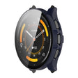 Compatible with Garmin Venu 3 ENKAY Hat-Prince Full Coverage PC + Tempered Glass Film Integrated Watch Case(Dark Blue) - Watch Cases by ENKAY | Online Shopping South Africa | PMC TechLife | Buy Now Pay Later Mobicred