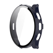 Compatible with Garmin Venu 3 ENKAY Hat-Prince Full Coverage PC + Tempered Glass Film Integrated Watch Case(Dark Blue)