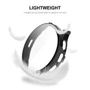 Compatible with Garmin Venu 3S ENKAY Hat-Prince Full Coverage PC + Tempered Glass Film Integrated Watch Case(Dark Blue)