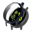 Compatible with Garmin Active 5 ENKAY Hat-Prince Full Coverage PC + Tempered Glass Film Integrated Watch Case(Dark Blue) - Watch Cases by ENKAY | Online Shopping South Africa | PMC TechLife | Buy Now Pay Later Mobicred
