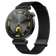 For Huawei Watch GT 4 41mm Milan Dual Mmagnetic Steel Mesh Watch Band(Black) - Watch Bands by PMC TechLife | Online Shopping South Africa | PMC TechLife