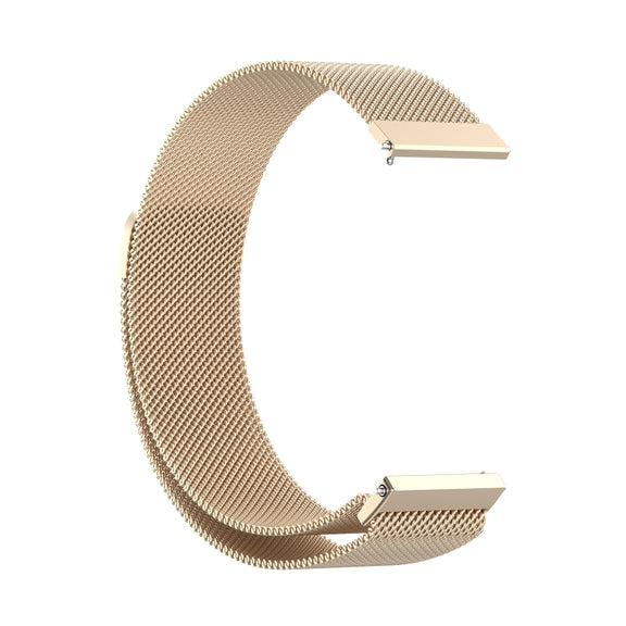 For Huawei Watch GT4 46mm Milan Magnetic Steel Mesh Watch Band(Champagne)