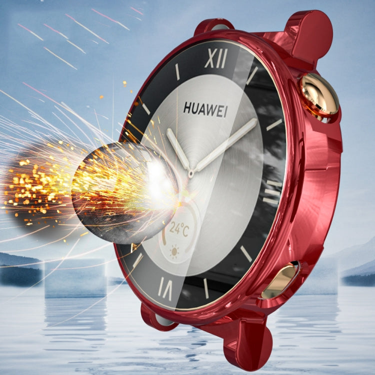 For Huawei Watch GT 4 46mm TPU All-Inclusive Watch Protective Case(Transparent)