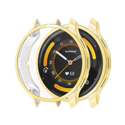 Compatible with Garmin Venu 3 ENKAY Hat-Prince Full Coverage Electroplated TPU Watch Case with Screen Protection(Gold)