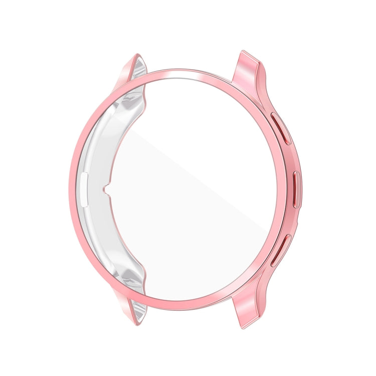 Compatible with Garmin Venu 3S ENKAY Hat-Prince Full Coverage Electroplated TPU Watch Case with Screen Protection(Pink)