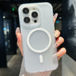 For iPhone 15 Pro Max Transparent TPU Hybrid PC Magsafe Phone Case(White) - free shipping - PMC TechLife - Order now!