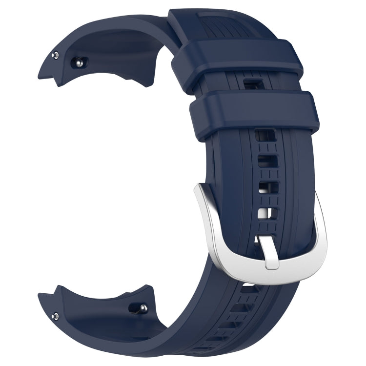 For Amazfit Balance A2286 Vertical Texture Silicone Watch Band(Midnight)
