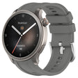 For Amazfit Balance A2286 Vertical Texture Silicone Watch Band(Dark Grey) - Watch Bands by PMC TechLife | Online Shopping South Africa | PMC TechLife