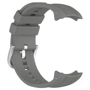 For Amazfit Balance A2286 Vertical Texture Silicone Watch Band(Dark Grey)