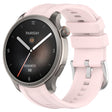 For Amazfit Balance A2286 Vertical Texture Silicone Watch Band(Pink) - Watch Bands by PMC TechLife | Online Shopping South Africa | PMC TechLife