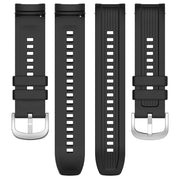 For Amazfit Balance A2286 Vertical Texture Silicone Watch Band(Green)