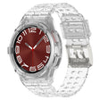 For Samsung Galaxy Watch6 Classic 47mm  R960 Glacier TPU Integrated Watch Band(Transparent) - free shipping - PMC TechLife - Order now!