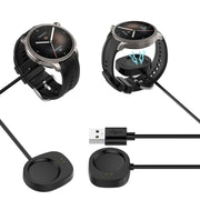For Amazfit Balance A2286 Smart Watch Magnetic Suction Charging Wire Charger(Black)