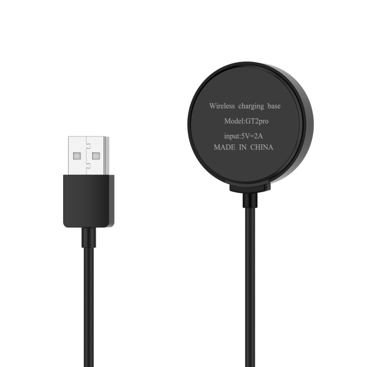 For Honor Watch 4 Pro Smart Watch Magnetic Suction Integrated Charging Cable, Length: 1m(Black)