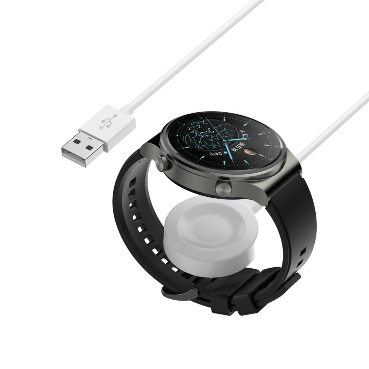 For Honor Watch 4 Pro Smart Watch Magnetic Suction Split Charging Cable, Length: 1m(White)