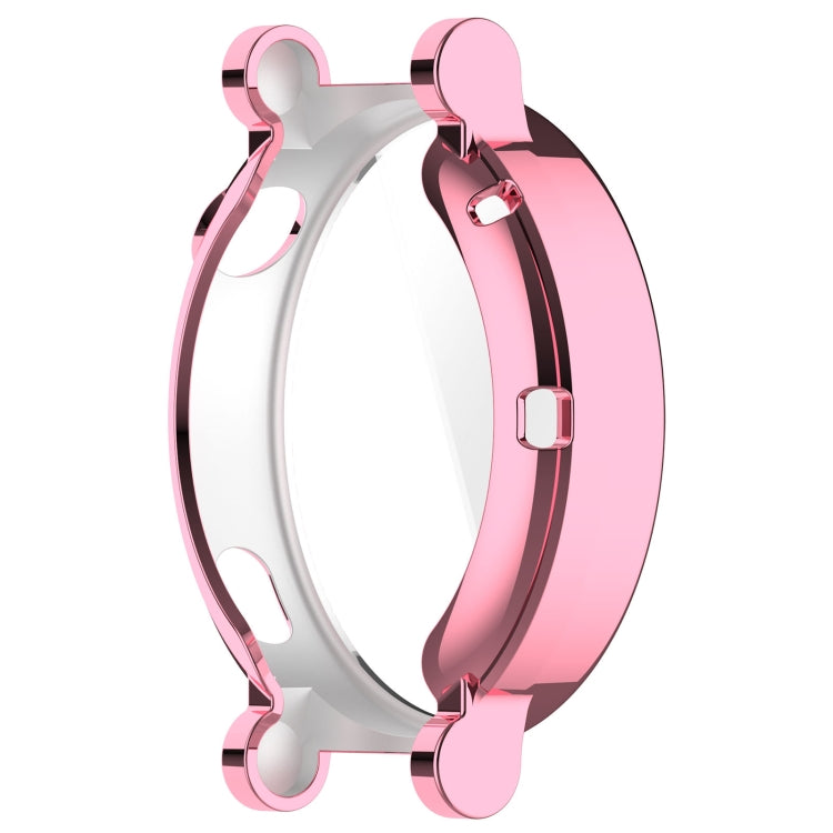 For Huawei Watch GT4 41mm Full Coverage TPU Electroplated Watch Protective Case(Pink)