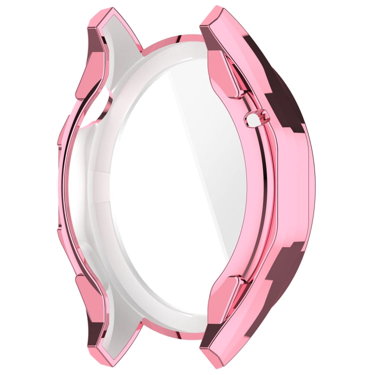 For Huawei Watch GT4 46mm Full Coverage TPU Electroplated Watch Protective Case(Pink)