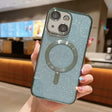 For iPhone 14 Plus Glitter Electroplating MagSafe TPU Phone Case(Green) - free shipping - PMC TechLife - Order now!