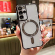 For Samsung Galaxy S20+ 5G MagSafe Electroplating TPU Phone Case(Black) - Galaxy Phone Cases by PMC TechLife | Online Shopping South Africa | PMC TechLife