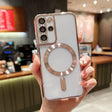 For Samsung Galaxy S20+ 5G MagSafe Electroplating TPU Phone Case(Rose  Gold) - Galaxy Phone Cases by PMC TechLife | Online Shopping South Africa | PMC TechLife