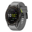 Compatible with Garmin Enduro 2 26mm Quick Release Silicone Watch Band(Grey) - free shipping - PMC TechLife - Order now!
