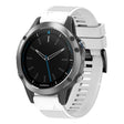 Compatible with Garmin Quatix 5 22mm Quick Release Silicone Watch Band(White) - Watch Bands by PMC TechLife | Online Shopping South Africa | PMC TechLife | Buy Now Pay Later Mobicred