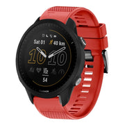 Compatible with Garmin Compatible witherunner 955 22mm Quick Release Silicone Watch Band(Red)