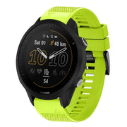 Compatible with Garmin Compatible witherunner 955 22mm Quick Release Silicone Watch Band(Lime Green)