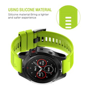 Compatible with Garmin Approach S62 22mm Quick Release Silicone Watch Band(White)