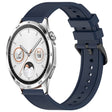 For Huawei Watch GT4 46mm 22mm Textured Silicone Solid Color Watch Band(Midnight Blue) - Watch Bands by PMC TechLife | Online Shopping South Africa | PMC TechLife