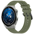 For Huawei Watch GT3 Pro 46mm 22mm Textured Silicone Solid Color Watch Band(Green) - free shipping - PMC TechLife - Order now!