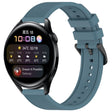 For Huawei Watch 3 22mm Textured Silicone Solid Color Watch Band(Rock Cyan) - Watch Bands by PMC TechLife | Online Shopping South Africa | PMC TechLife