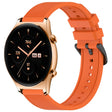 For Honor Watch GS 3 22mm Textured Silicone Solid Color Watch Band(Orange) - Watch Bands by PMC TechLife | Online Shopping South Africa | PMC TechLife