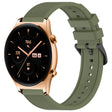 For Honor Watch GS 3 22mm Textured Silicone Solid Color Watch Band(Green) - Watch Bands by PMC TechLife | Online Shopping South Africa | PMC TechLife