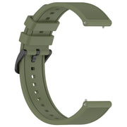 For Honor Watch GS 3 22mm Textured Silicone Solid Color Watch Band(Grey)