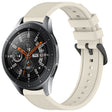 For Samsung Galaxy Watch 46mm 22mm Textured Silicone Solid Color Watch Band(Starlight) - Watch Bands by PMC TechLife | Online Shopping South Africa | PMC TechLife